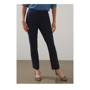 Chico's Black Flex Waist Modern Tailored Classic Ankle Pant Size 1R 8 NEW NWT